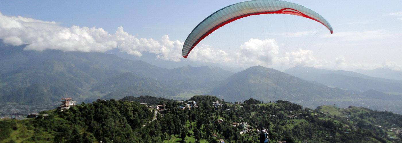 Paragliding at Pokhara