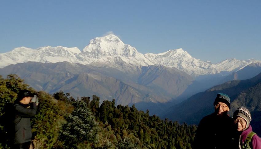 Panorami view from Ghorepani Poon HIll Panorami view from Ghorepani Poon HIll