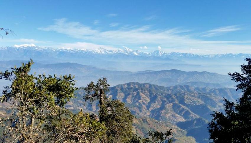Mountain view from Phulchowki Mountain view from Phulchowki